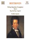 BEETHOVEN: String Quartets Op. 18, Nos. 3 and 4@